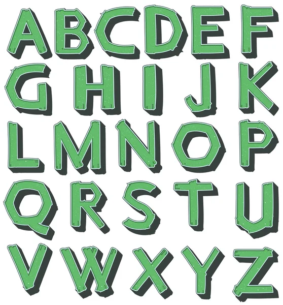 Alphabet — Image vectorielle